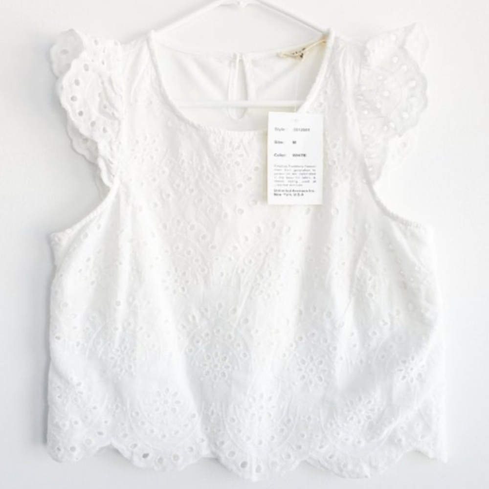 Cropped Lace Top - Picture 3 of 5